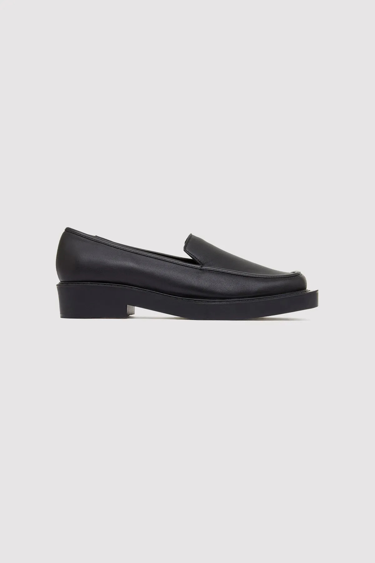 SQUARE LOAFER - BLACK