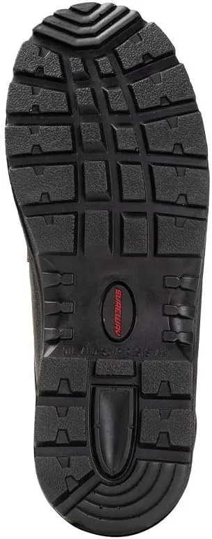 SUREWAY Mens Waterproof Steel/Soft Toe Work Boots/Shoes - Leather,Lace Up,Round Toe,Oil/Slip Resistant,Comfort EH Safety Industrial & Construction Boots