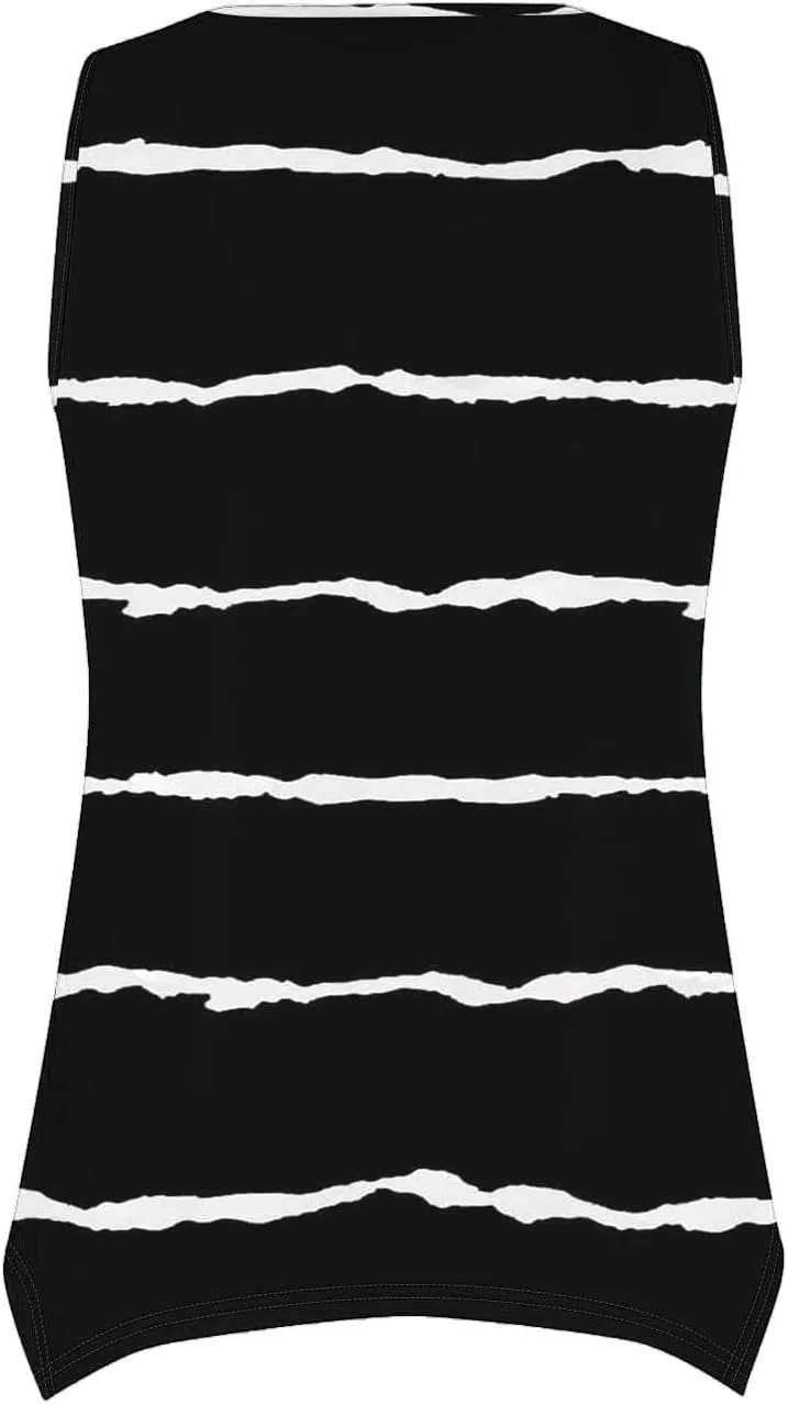 Tank Tops for Women Loose Fit Pleated Front Blouses Casual V Neck Sleeveless Summer Tops 2025 Trendy Tanks Outfits