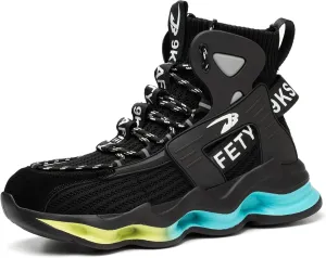 Tanleewa Steel Toe Boots for Men Lightweight Nonslip Work Shoes Anti-pierce Industrial Safety Sneakers Outdoor Hiking Boots