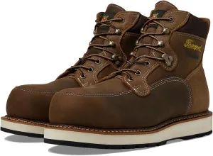 Thorogood Iron River 6 Leather Waterproof Work Shoes for Men with Composite Safety Toe Oil and Slip-Resistant Outsole