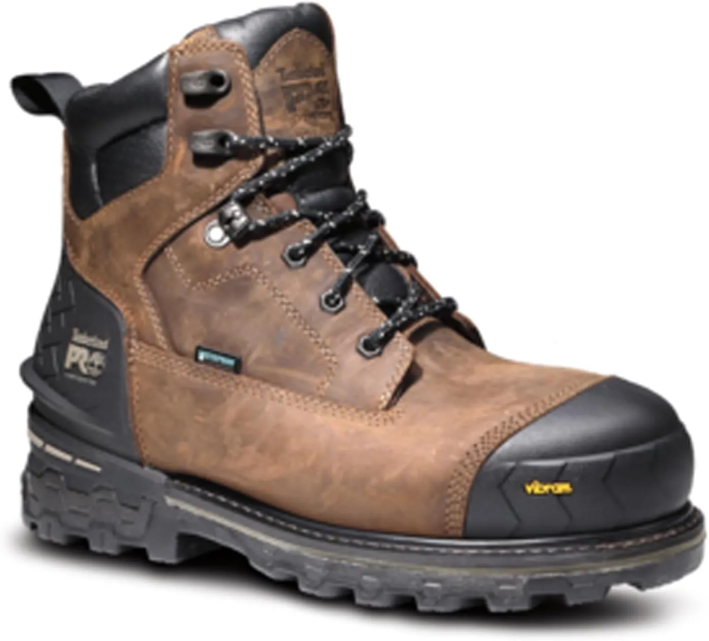 Timberland PRO Men's Boondock Hd 6 Inch Composite Safety Toe Insulated Waterproof Industrial Work Boot