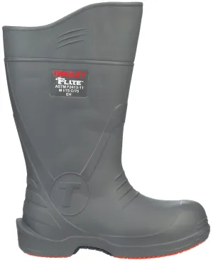 Tingley Flite 28259 Safety Toe Knee Boot with Safety-Loc Outsole, Mens 8 / Womens 10, Gray/Orange