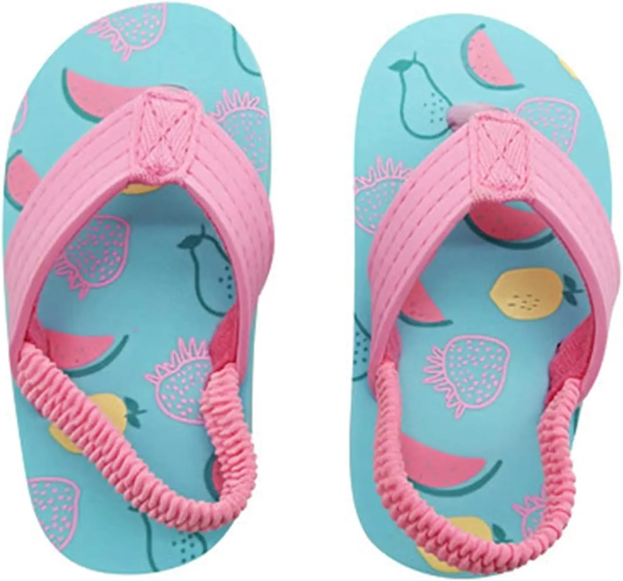 Toddler Eva Elastic Beach Shoes Girls Shoes Strap Flops Boys Flip For Kids Sandals With Adjustable Water Shoes for Kids