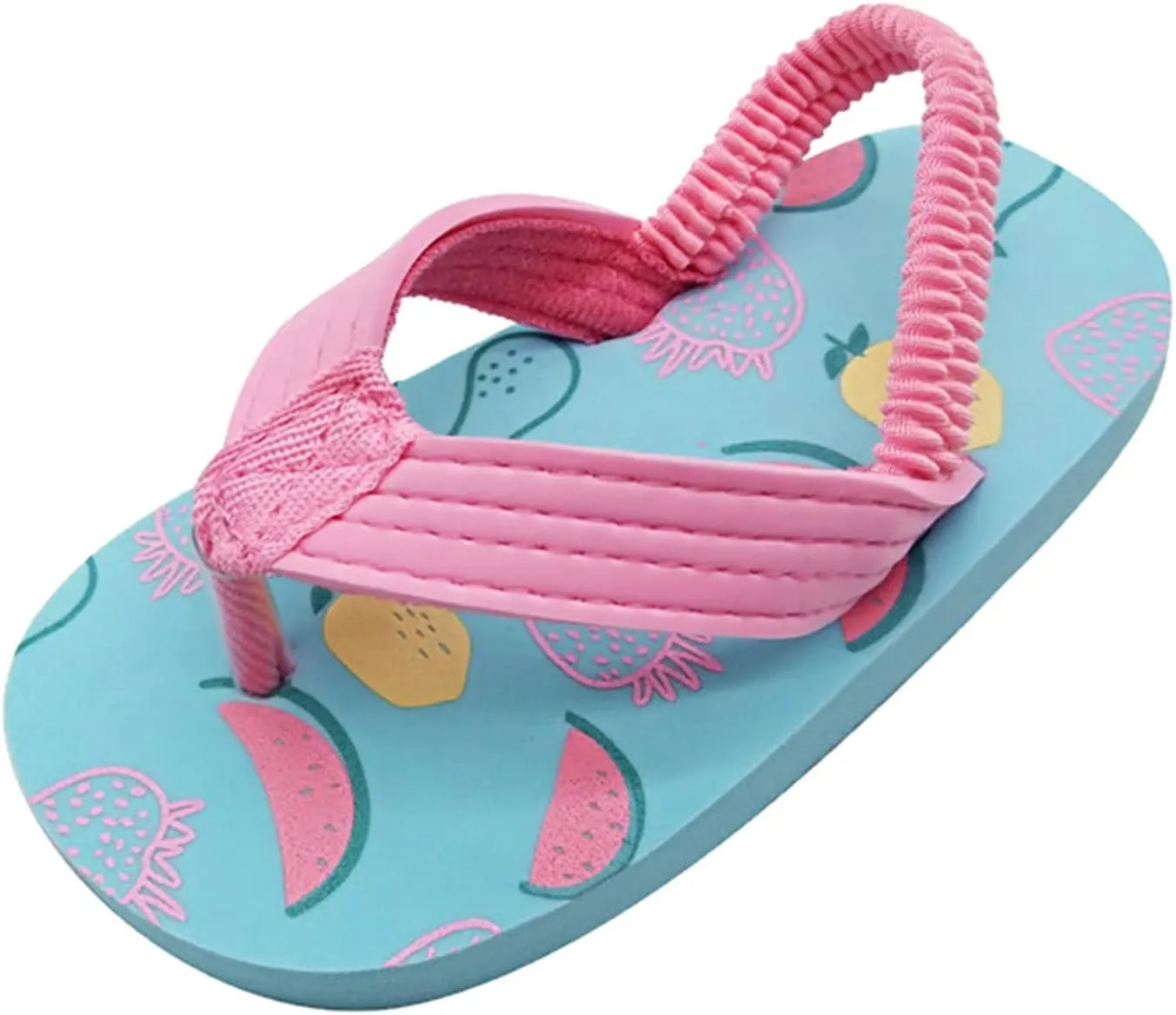 Toddler Eva Elastic Beach Shoes Girls Shoes Strap Flops Boys Flip For Kids Sandals With Adjustable Water Shoes for Kids