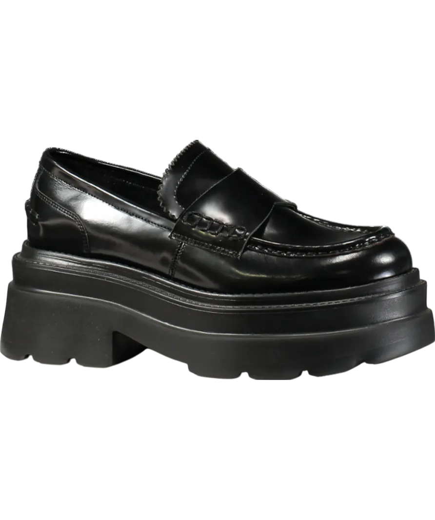 tony bianco Black Zomp Loafer UK 7 EU 40 