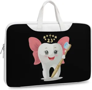 Tooth Fairy Laptop Tote Bag Waterproof Computer Carrying Case Business Office Briefcase