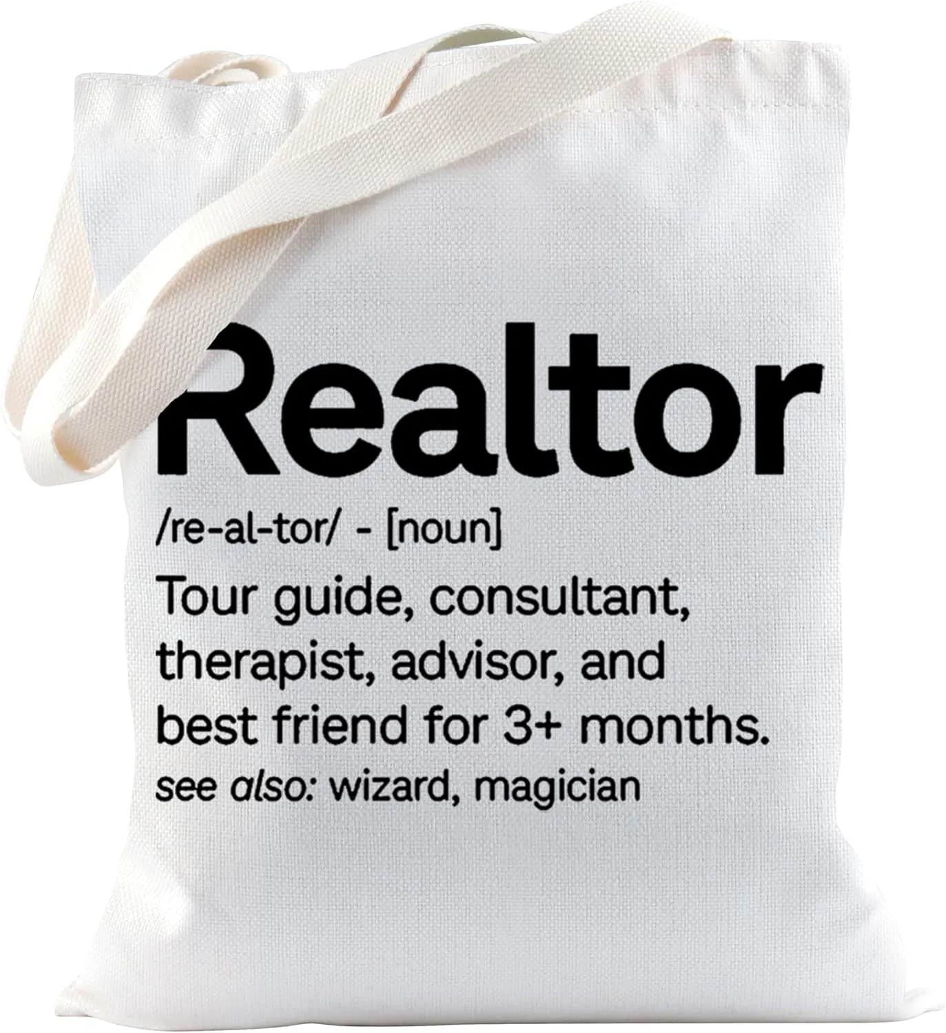 TSOTMO Realtor Makeup Bag Real Estate Gift Seller Marketing Guide Gift Realtor Survival Kit Bag Realtor Tour Guide