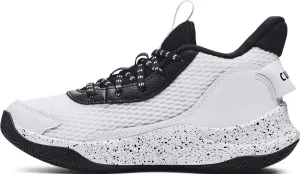 Under Armour - Kids Grade School Curry 3Z7 Basketball Shoes, Color White (100), Size: 4.5 M US Big Kid