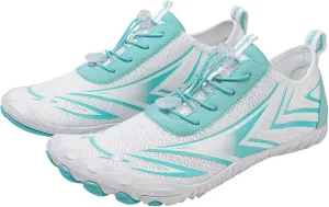 Water Shoes for Women Men, Quick Dry Barefoot Shoes, Lightweight Sports Aqua Socks Outdoor, Unisex Hiking with Drainage, Minimalist Wide Toe Box Zero Drop Cross Trainer Fashion Sneakers Men
