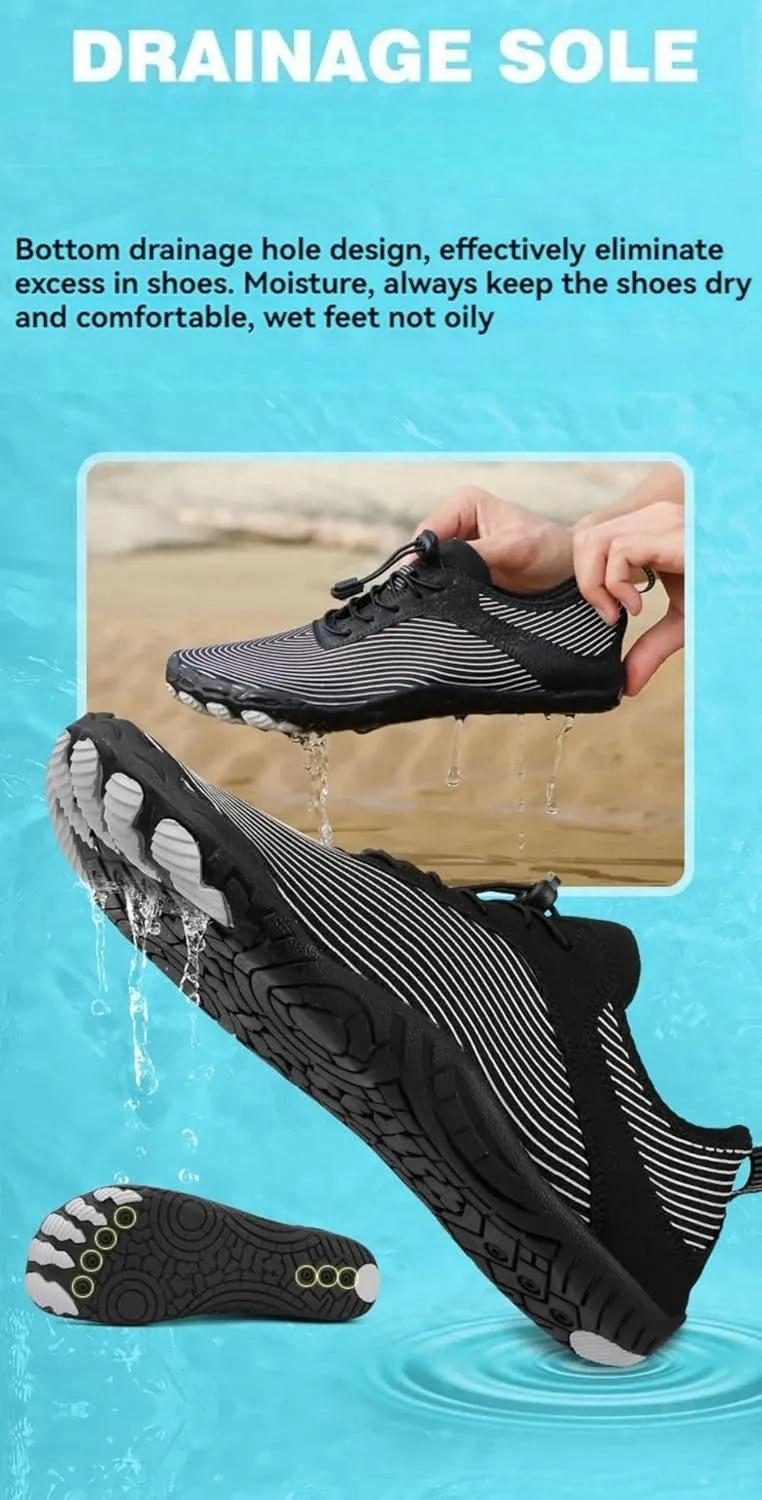 Water Shoes Men,Mens Water Shoes,Sports Shoes Women,Barefoot Shoes,Womens Aqua Swim Shoes,Beach Shoes,Quick Dry Water Shoes,Aqua Sports Outdoor Shoes