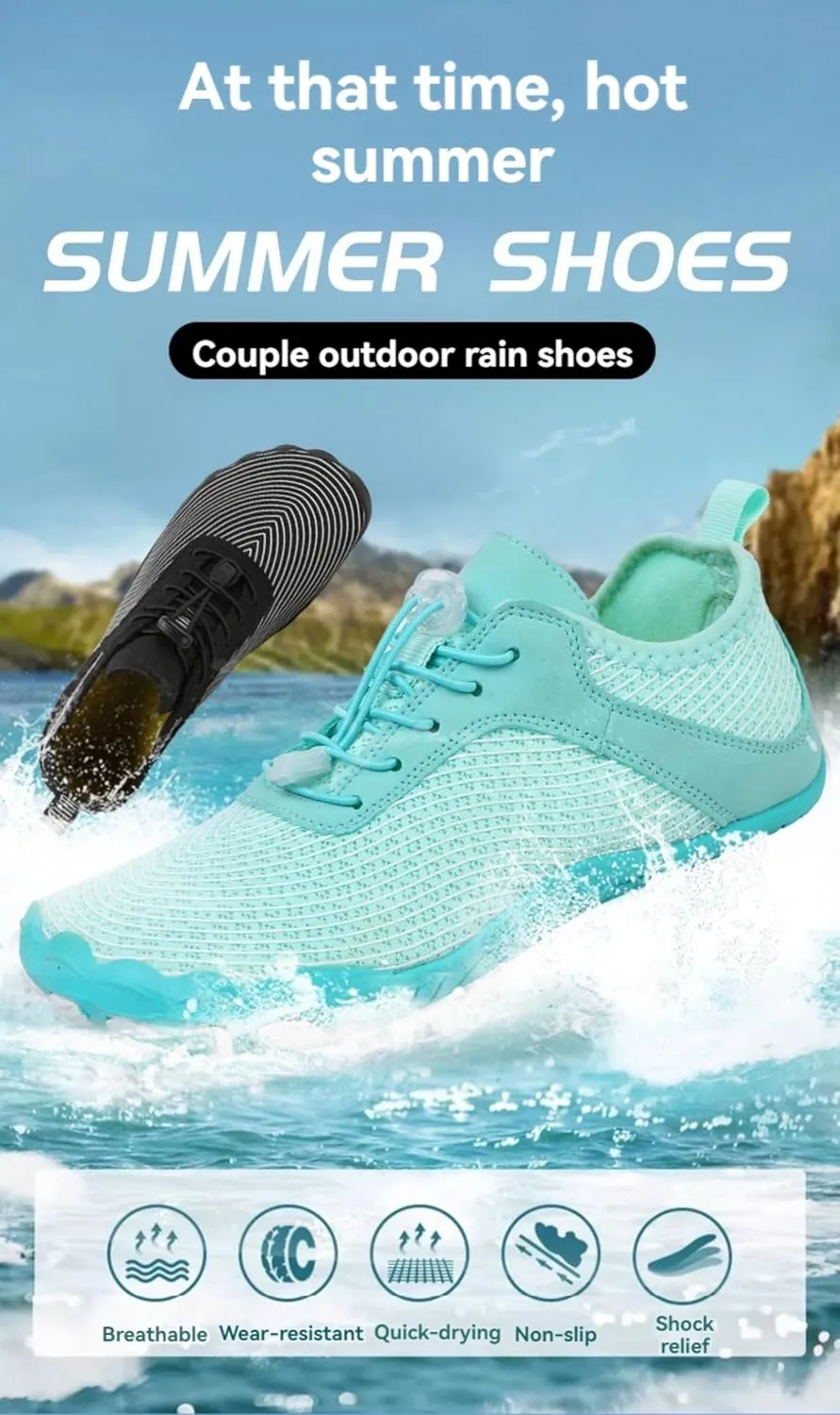 Water Shoes Men,Mens Water Shoes,Sports Shoes Women,Barefoot Shoes,Womens Aqua Swim Shoes,Beach Shoes,Quick Dry Water Shoes,Aqua Sports Outdoor Shoes