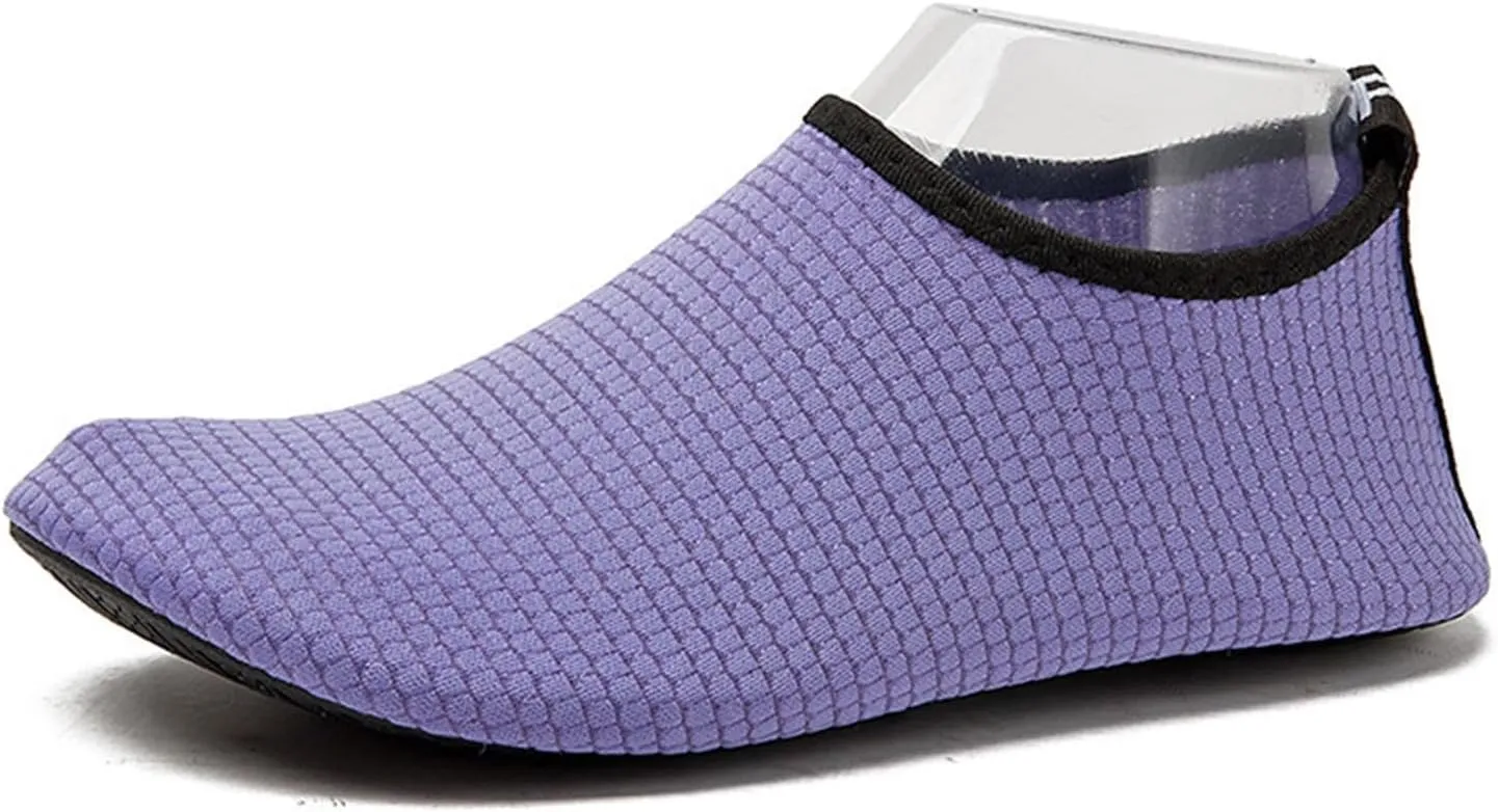 Water Shoes Quick-Dry Barefoot Slip-on for Beach Pool Swim River Yoga Sport Shoes Lightweight Breathable Low Top Sneaker