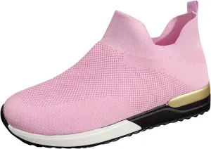 White Slip On Sneakers for Women Size 9 Zapatos para Mujer Antideslizante De Trabajo Black Shoes Women Slip On Sneaker Women Sneakers Size 9 Black Women Walking Shoes 7.5 Wide