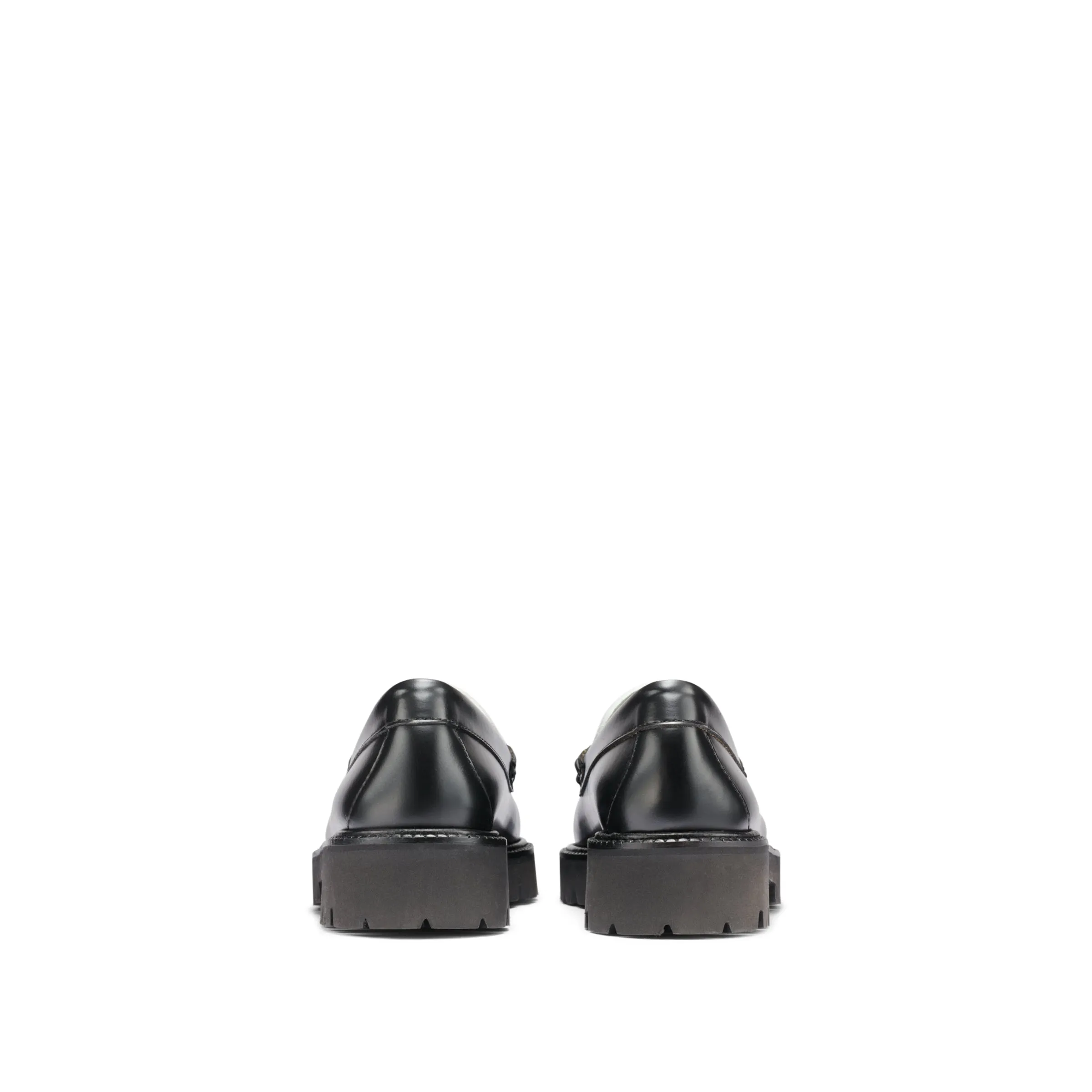 Whitney Super Lug Weejuns Loafer (Black   White)