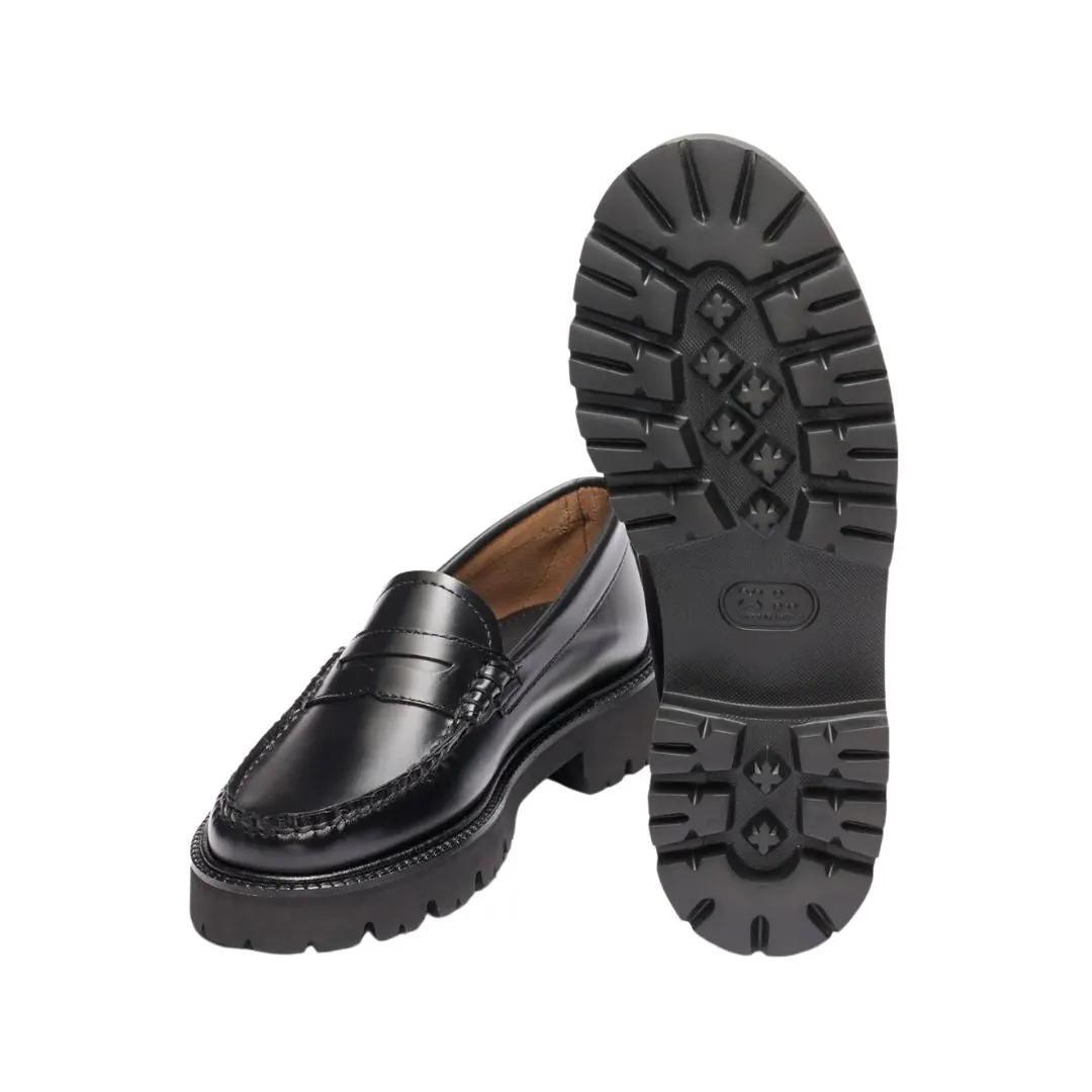 Whitney Super Lug Weejuns Loafer (Black)
