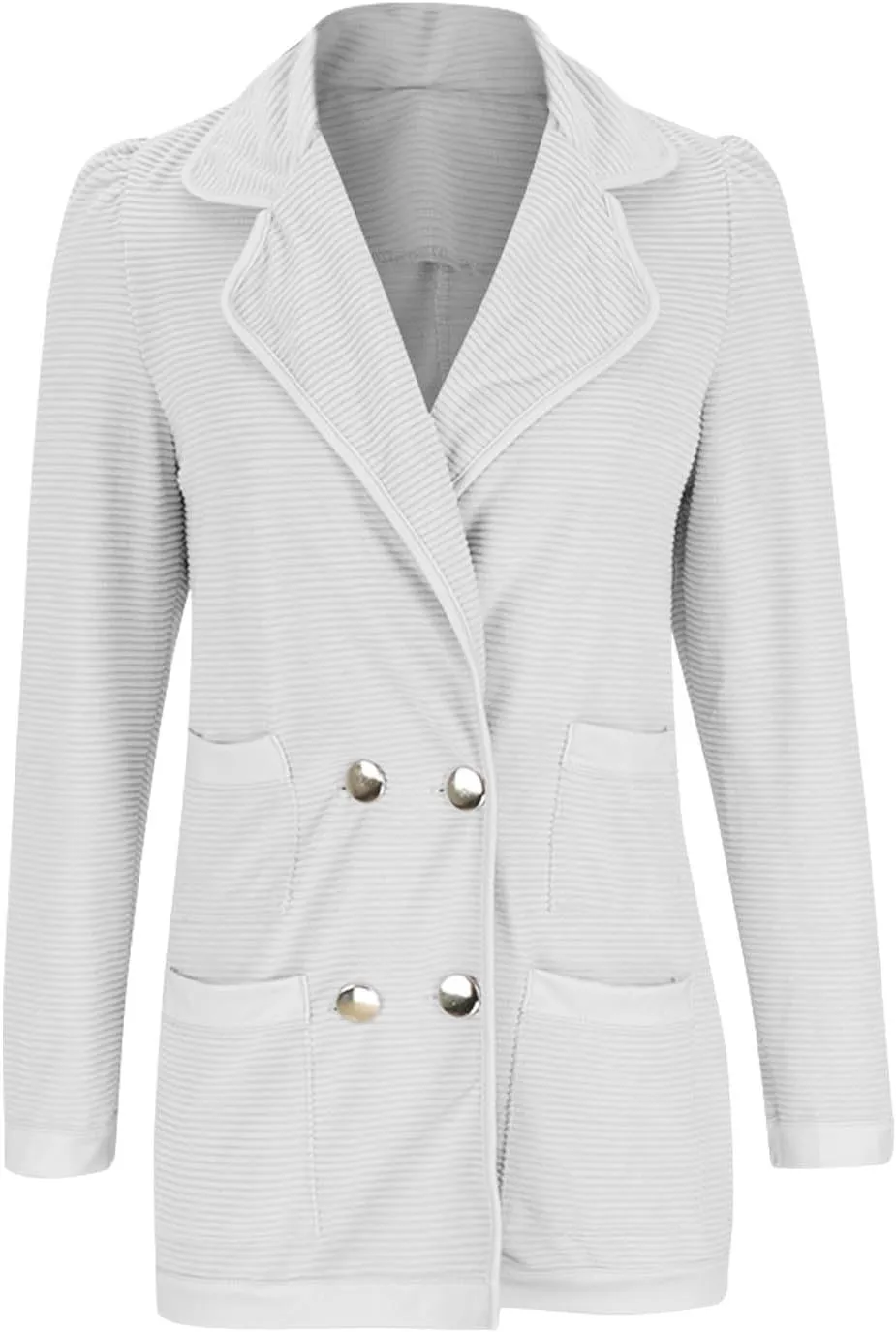 Winter Jackets for Women Long Sleeve Turndown Collar Blazer Casual Comfy Button up Corduroy Coats Outerwear