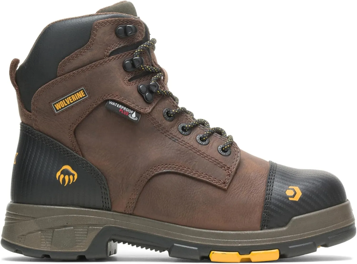 Wolverine Men's Blade Lx Waterproof 6 " Comp Toe Met Guard Work Boot