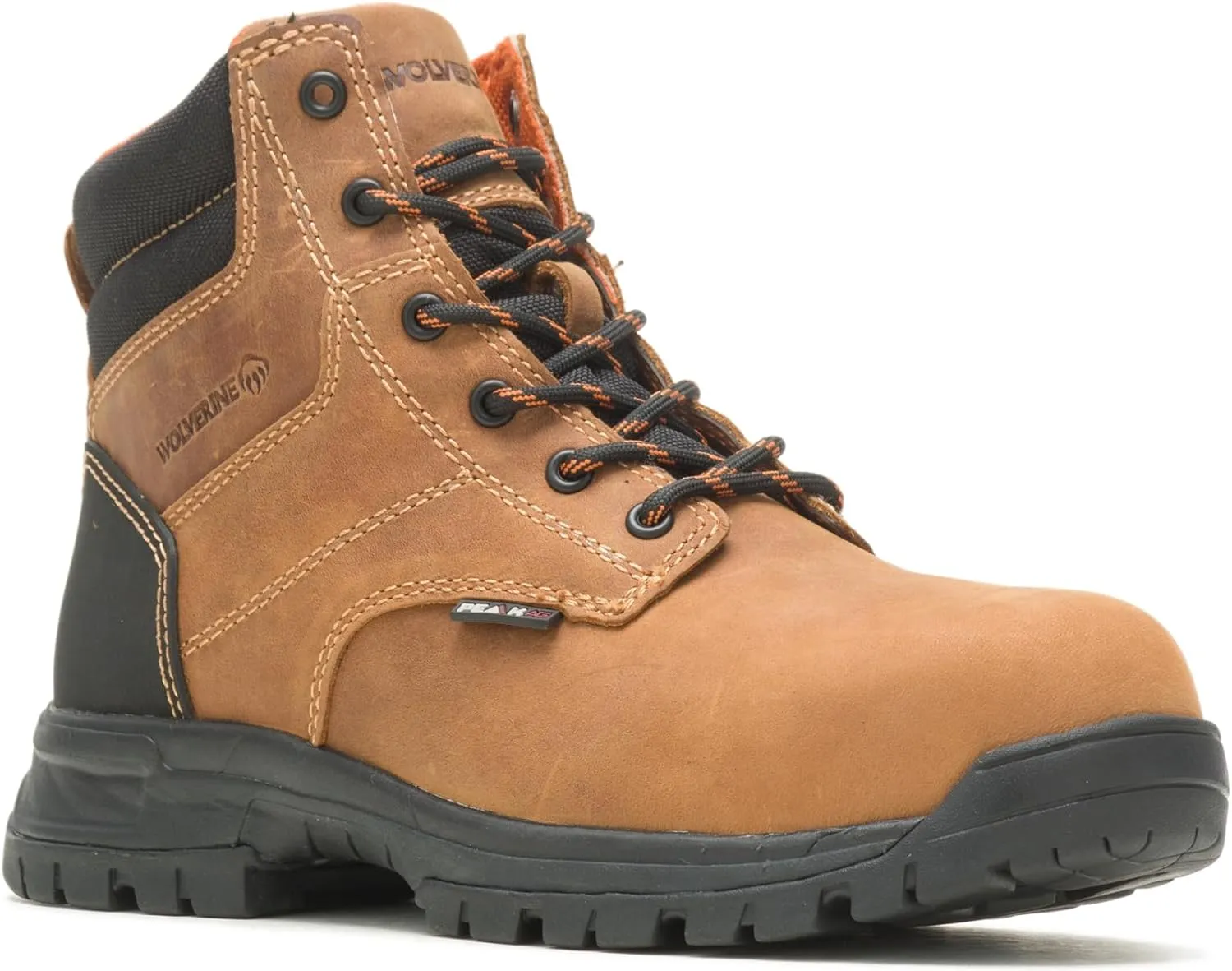 Wolverine Women's Piper Waterproof Composite Toe 6 " Construction Boot