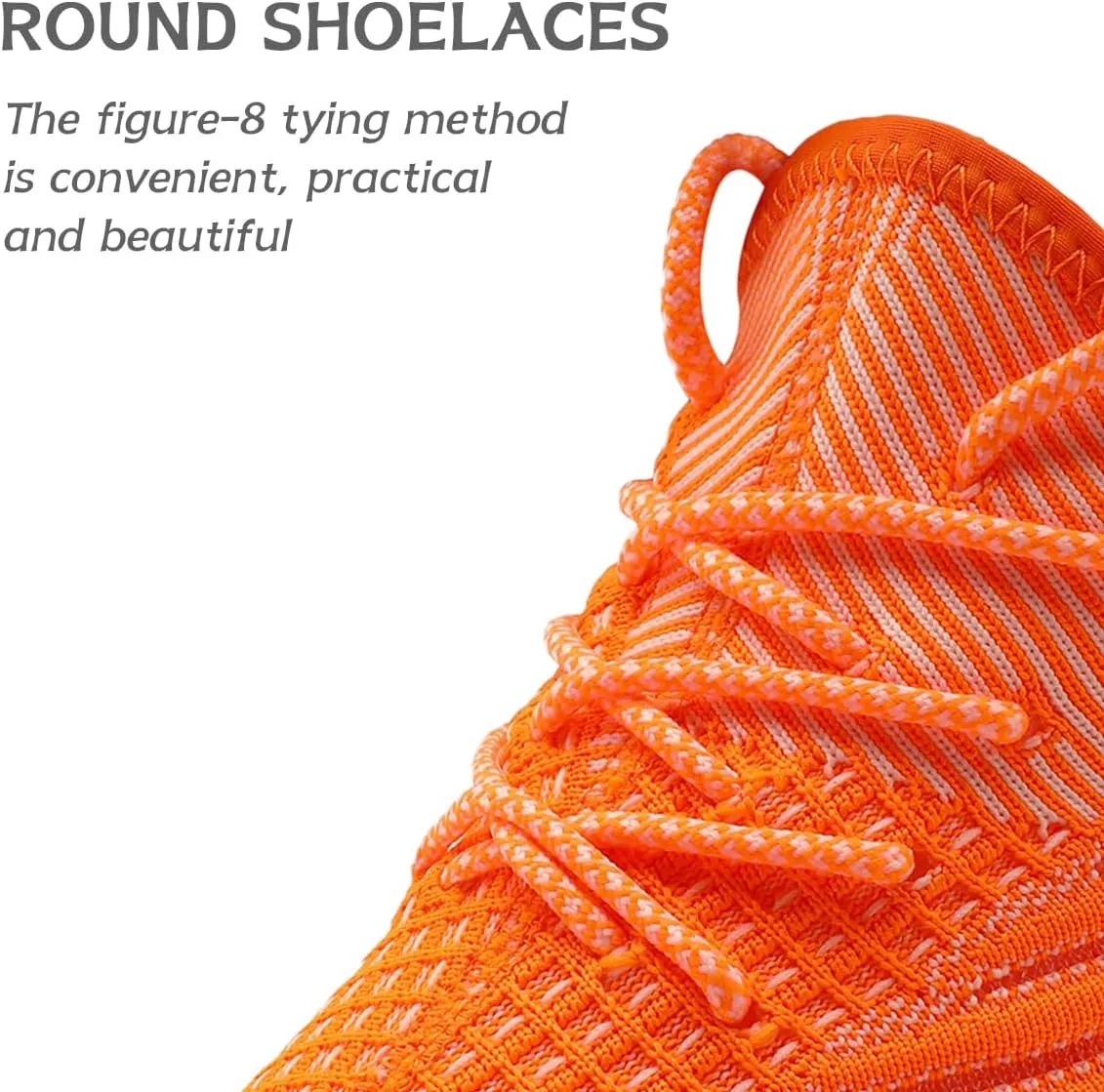 Women Running Shoes Slip On Sneakers Breathable Non-Slip Cushioned Sports Shoes for All-Day Comfort Walking Fitness Jogging with Lightweight EVA Elastic Sole