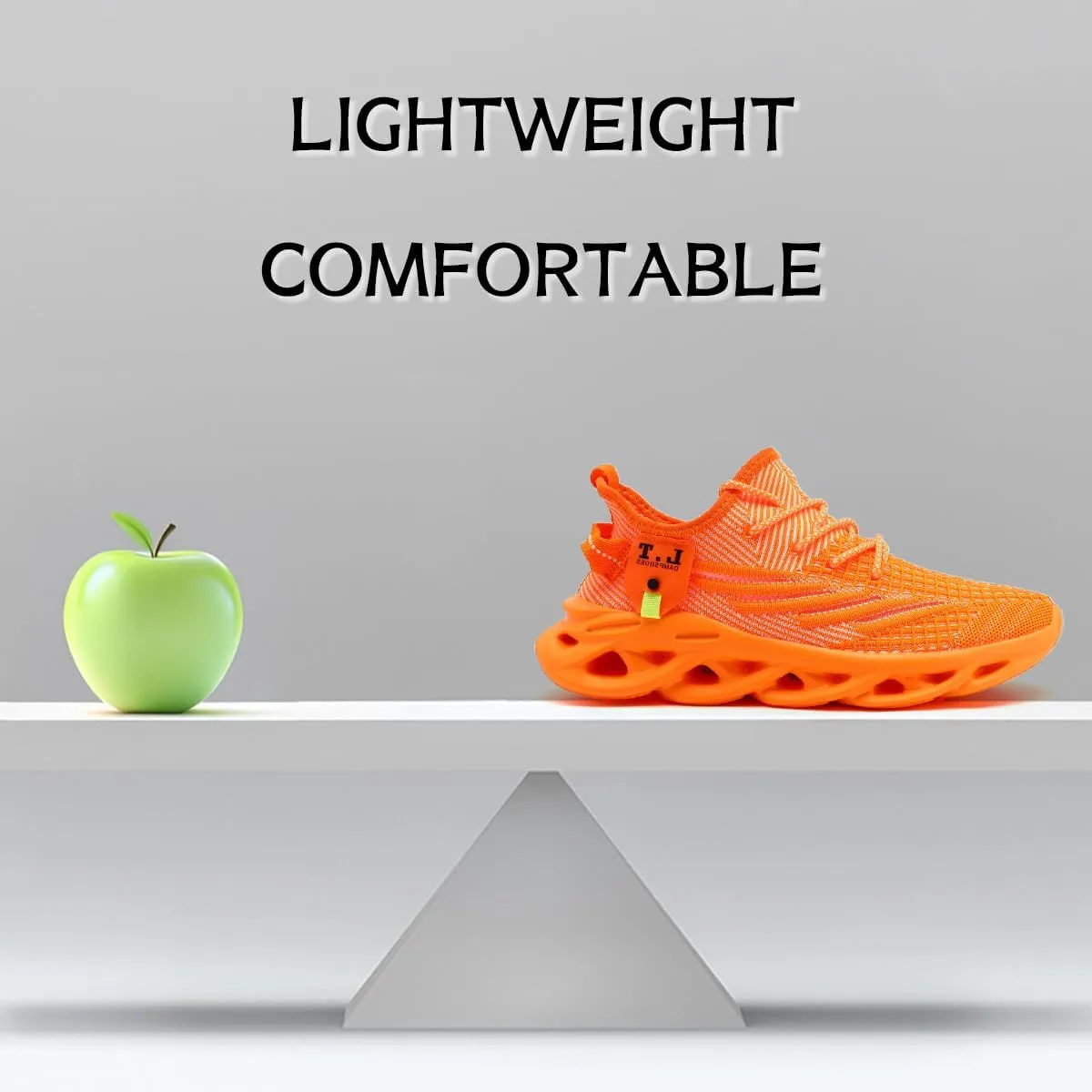 Women Running Shoes Slip On Sneakers Breathable Non-Slip Cushioned Sports Shoes for All-Day Comfort Walking Fitness Jogging with Lightweight EVA Elastic Sole