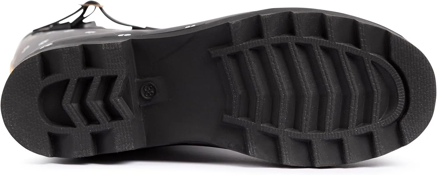 Women's Cold Lining Mid-Calf Boots Rain