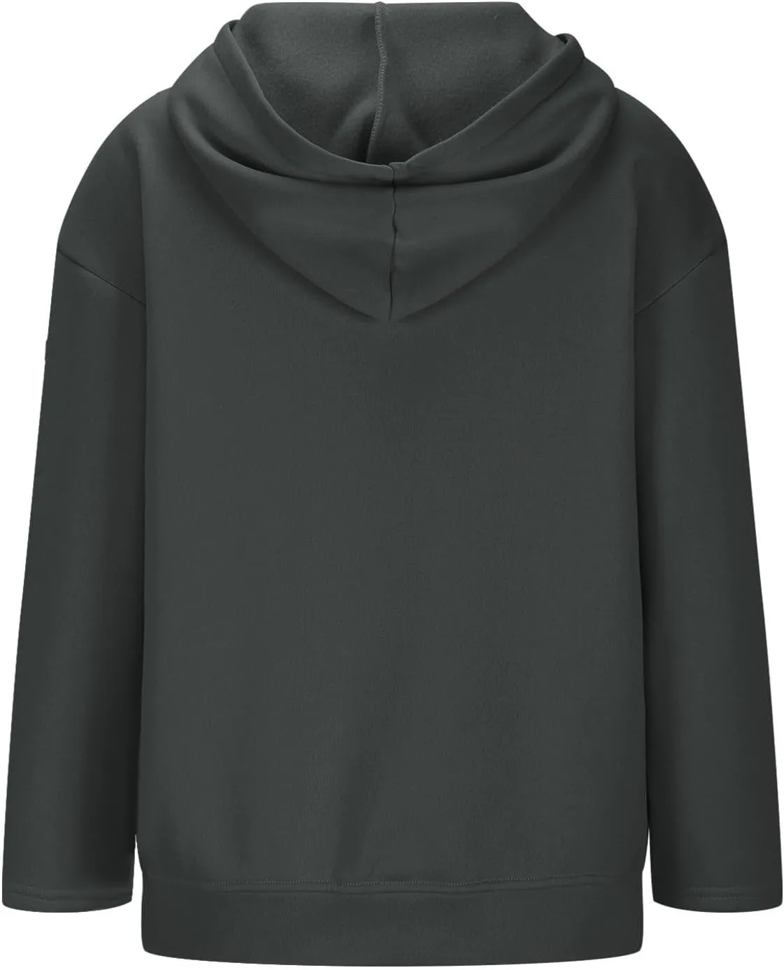 Womens Fall Hoodies Pullover Full Zip Up Jacket Casual Long Sleeve Hooded Sweatshirt with Pockets Fall Oversized Tops