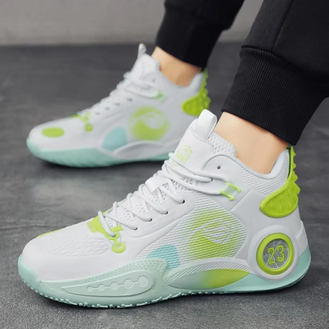 Womens Fashion Lace Up Arch Support Basketball Shoes Breathable Non Slip Comfortable High Top Sneakers Running Walking Tennis Shoes