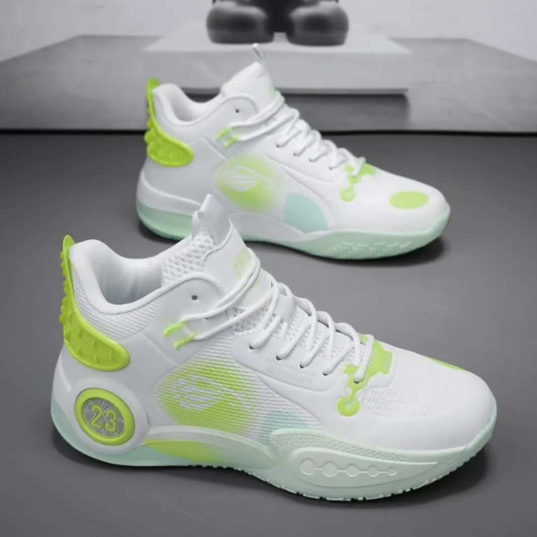 Womens Fashion Lace Up Arch Support Basketball Shoes Breathable Non Slip Comfortable High Top Sneakers Running Walking Tennis Shoes