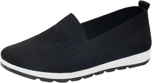 Womens Orthopedic Diabetic Shoes Slip On Walking Sneakers with Arch Support Comfortable Casual Loafers Plantar Fasciitis Relief Foot Heel Pain