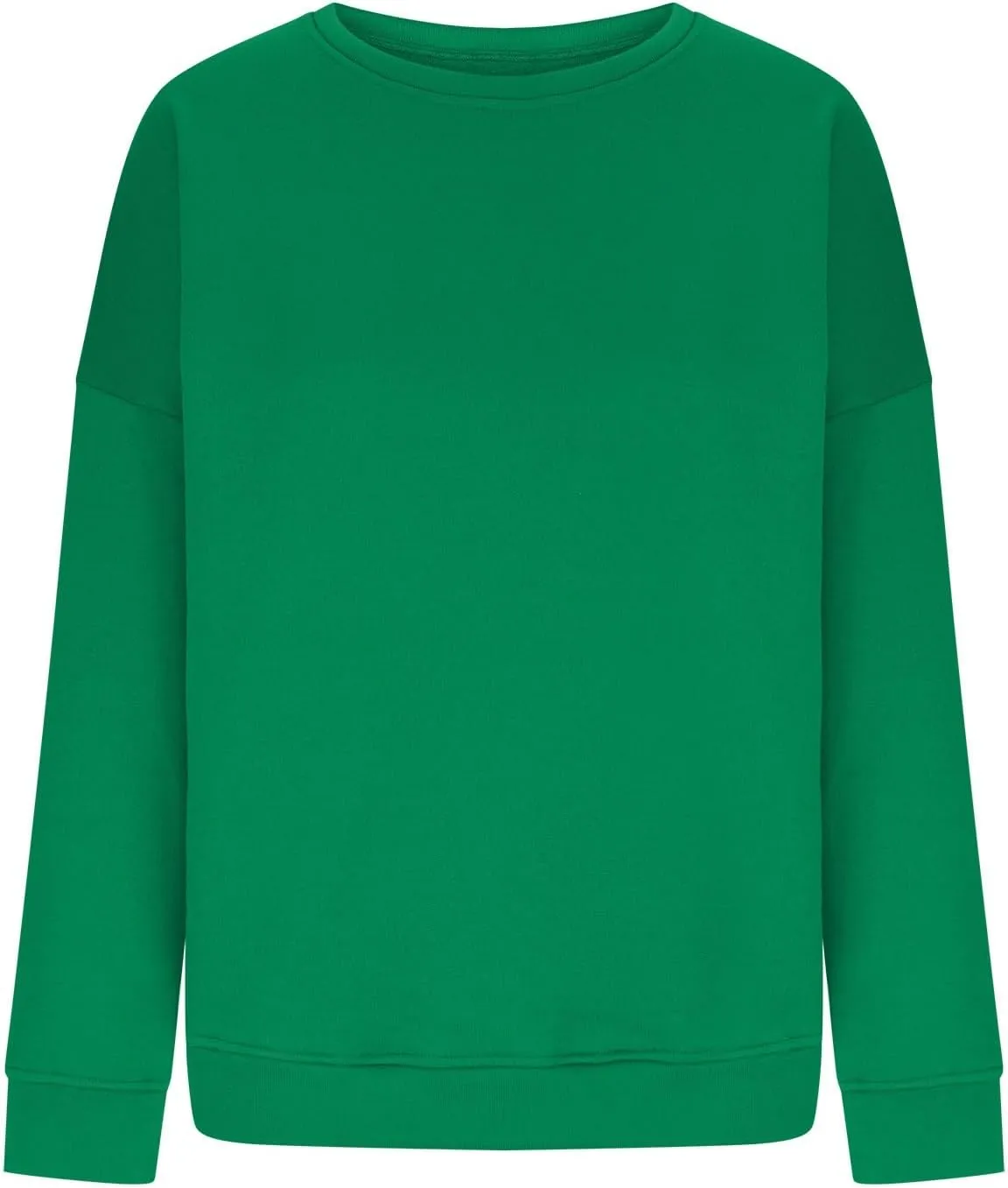 Womens Oversized Sweatshirts Loose Fit Trendy Crewneck Sweatshirts Casual Comfy Long Sleeve Pllover Tops