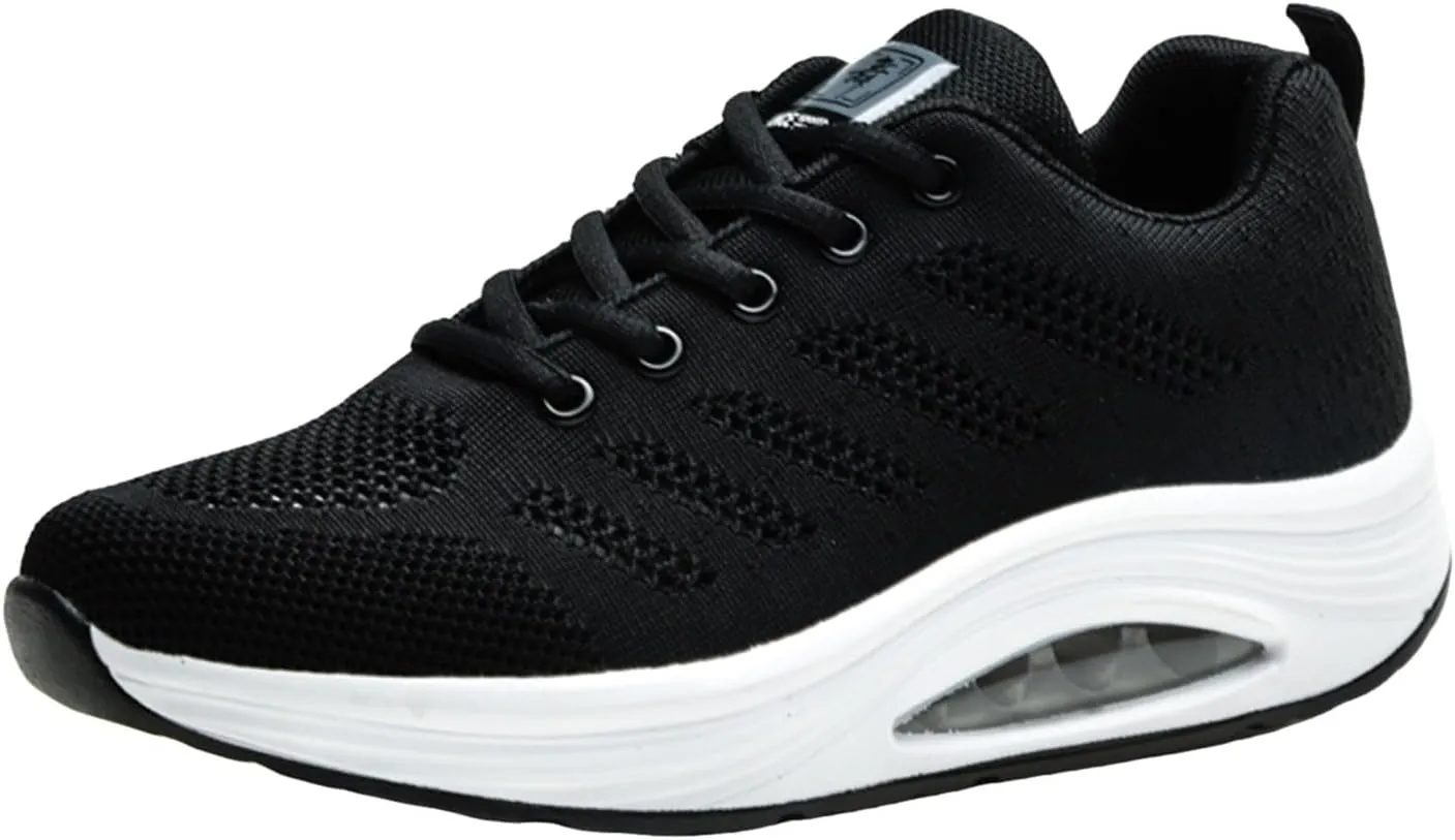 Women's Slip on Walking Shoes Non Slip Lightweight Casual Breathable Tennis Shoes Outdoor Casual Fitness Shoe