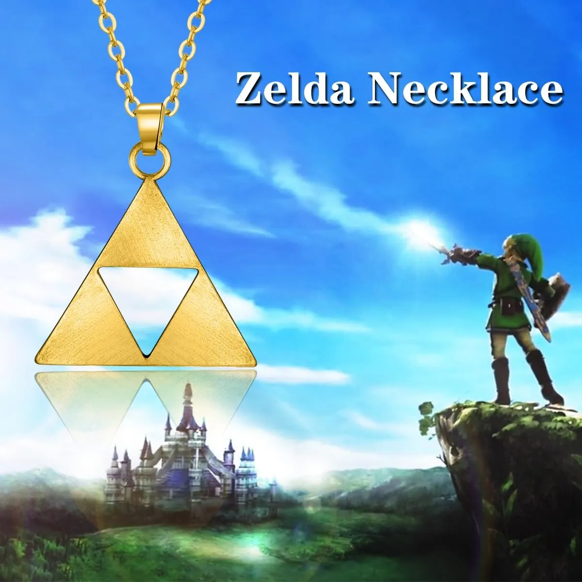Zelda Necklace for Anime Jewelry Game Jewelry Gifts for Men Women
